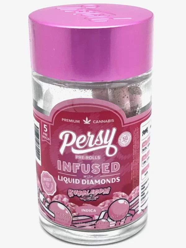 BUBBLEGUM PERCY LIQUID DIAMONDS INFUSED PRE-ROLLS